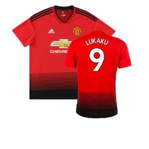 Manchester United 2018-19 Home Shirt (Excellent) (Lukaku 9)_0