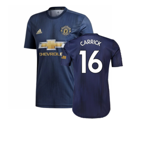 Manchester United 2018-19 Third Shirt (XL) (Good) (Carrick 16)_0