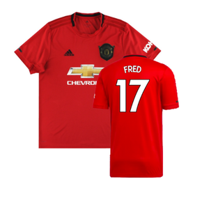 Manchester United 2019-20 Home Shirt (Excellent) (Fred 17)_0