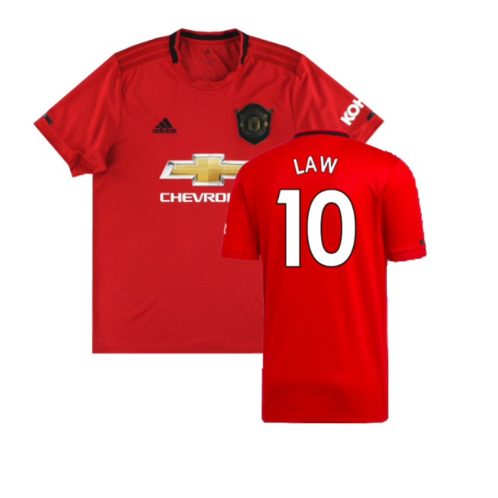 Manchester United 2019-20 Home Shirt (Excellent) (Law 10)