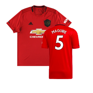 Manchester United 2019-20 Home Shirt (XL) (Very Good) (Maguire 5)_0