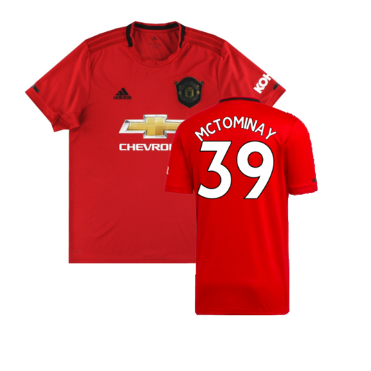 Manchester United 2019-20 Home Shirt (S) (Excellent) (McTominay 39)_0