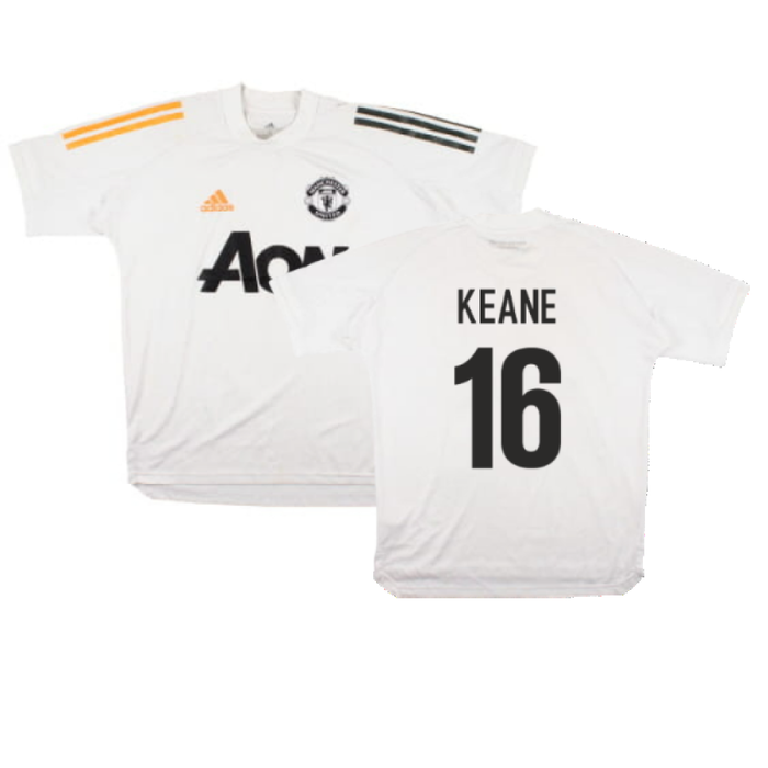 Manchester United 2020-21 Adidas Training Shirt (S) (KEANE 16) (Good)