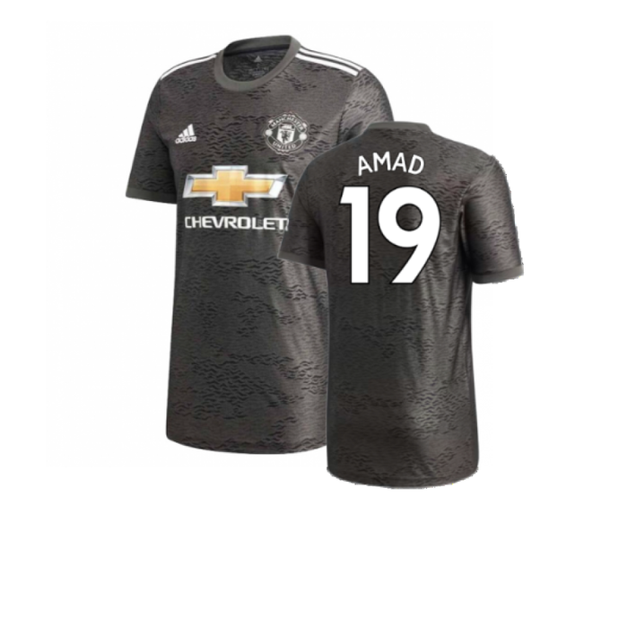 Manchester United 2020-21 Away Shirt (7-8y) (Mint) (Amad 19)