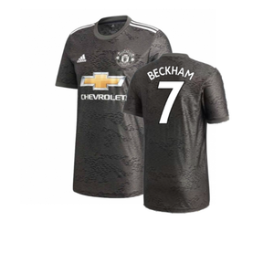 Manchester United 2020-21 Away Shirt (Mint) (BECKHAM 7)_0