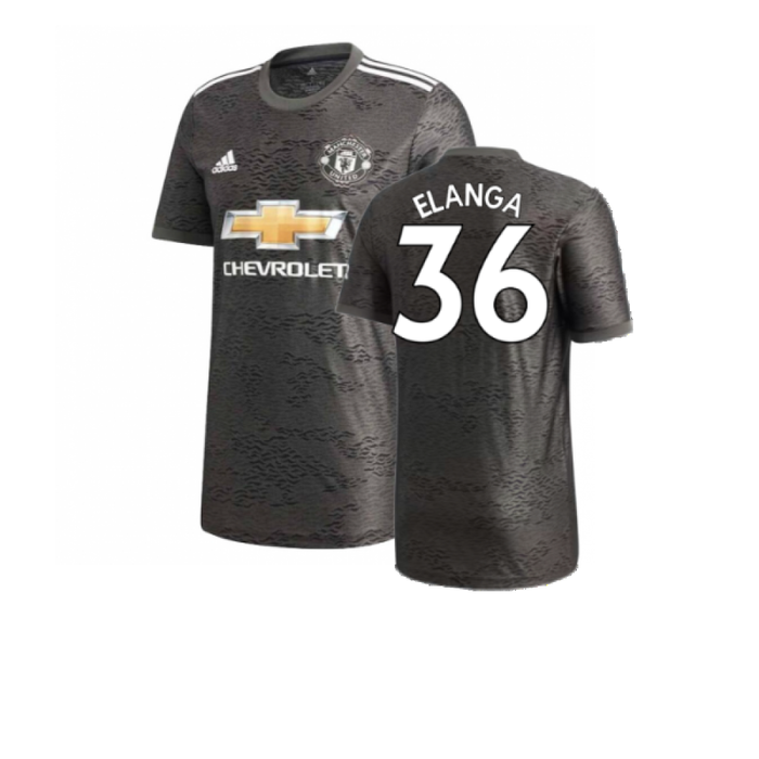 Manchester United 2020-21 Away Shirt (Mint) (Elanga 36)