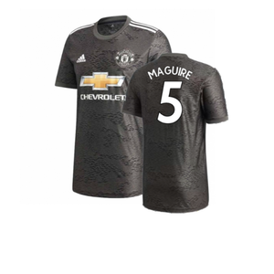 Manchester United 2020-21 Away Shirt (7-8y) (Mint) (MAGUIRE 5)_0