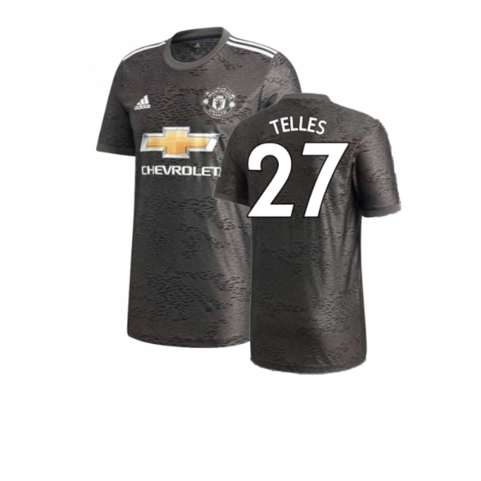 Manchester United 2020-21 Away Shirt (7-8y) (Mint) (TELLES 27)