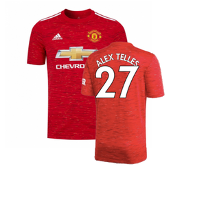 Manchester United 2020-21 Home Shirt (Very Good) (Alex Telles 27)_0