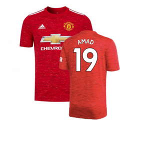 Manchester United 2020-21 Home Shirt (15-16Y) (Excellent) (Amad 19)_0