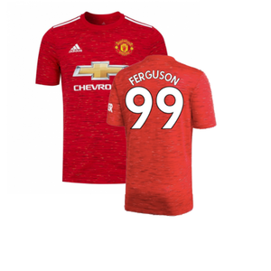 Manchester United 2020-21 Home Shirt (Excellent) (FERGUSON 99)_0