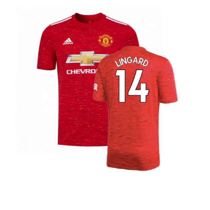 Manchester United 2020-21 Home Shirt (L) (Excellent) (LINGARD 14)