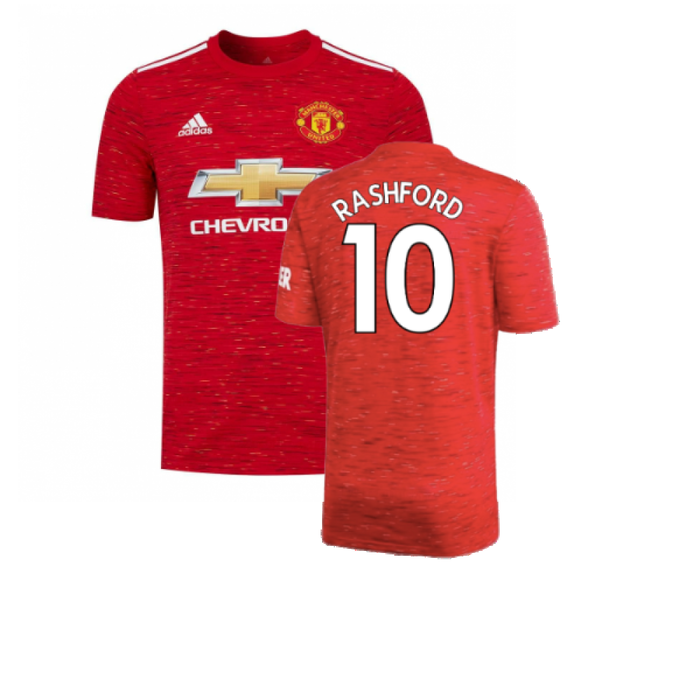 Manchester United 2020-21 Home Shirt (15-16Y) (Excellent) (RASHFORD 10)