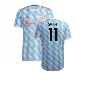 Manchester United 2021-22 Away Shirt (XL) (Mint) (GIGGS 11)_0