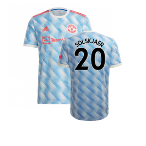 Manchester United 2021-22 Away Shirt (XL) (Mint) (SOLSKJAER 20)_0