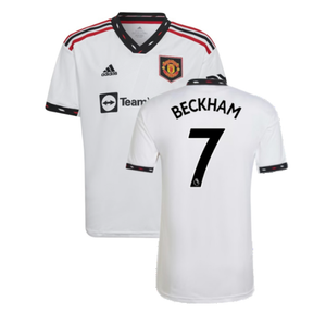 Manchester United 2022-23 Away Shirt (MB 11-12) (Mint) (BECKHAM 7)_0