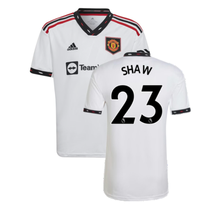 Manchester United 2022-23 Away Shirt (MB 11-12) (Mint) (SHAW 23)