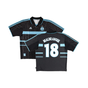 Marseille 1999-00 Third Shirt (L) (Fair) (Malbranque 18)_0