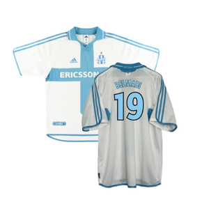 Marseille 2000-01 Home Shirt (XL) (Very Good) (Belmadi 19)_0