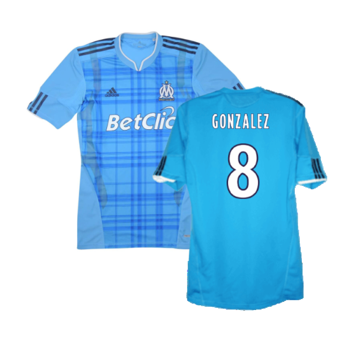 Marseille 2010-11 Away Shirt (S) (Excellent) (Gonzalez 8)