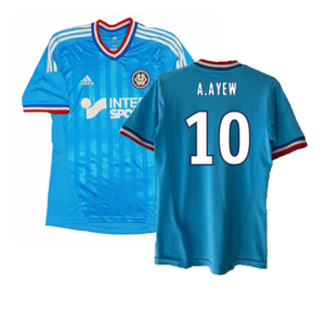 Marseille 2012-13 Away Shirt (S) (Very Good) (A.Ayew 10)_0