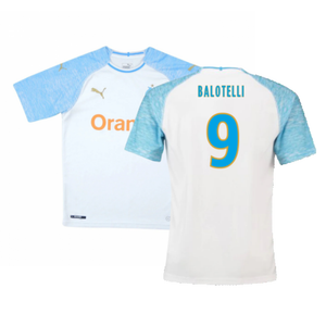 Marseille 2018-19 Home Shirt (XS) (Very Good) (Balotelli 9)_0