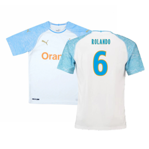 Marseille 2018-19 Home Shirt (XS) (Very Good) (Rolando 6)_0