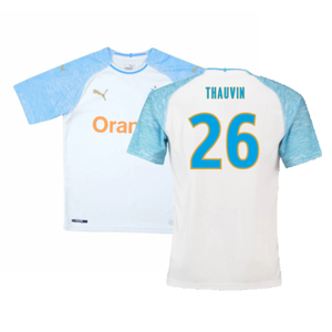 Marseille 2018-19 Home Shirt (XS) (Very Good) (Thauvin 26)_0