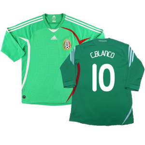 Mexico 2008-2009 Home Shirt (M) (Excellent) (C.Blanco 10)_0