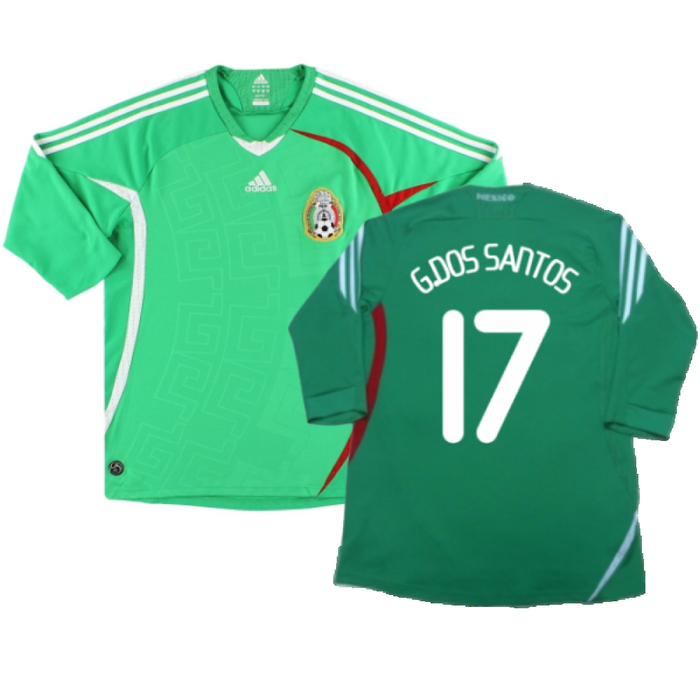 Mexico 2008-2009 Home Shirt (M) (Excellent) (G.Dos Santos 17)