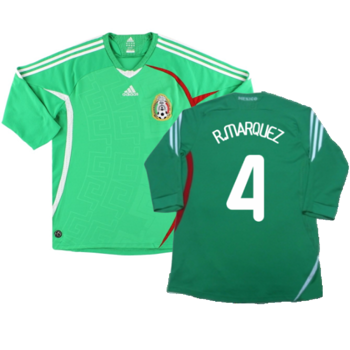 Mexico 2008-2009 Home Shirt (M) (Excellent) (R.Marquez 4)