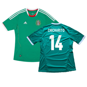 Mexico 2011-13 Home Shirt (S) (Excellent) (Chicharito 14)_0