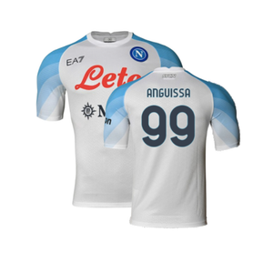 Napoli 2022-2023 Away Player Issue Shirt (XL) (Very Good) (Anguissa 99)_0