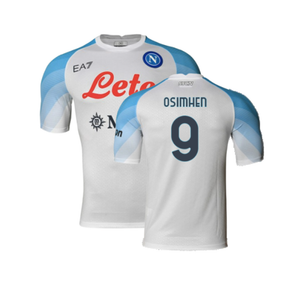 Napoli 2022-2023 Away Player Issue Shirt (XL) (Very Good) (Osimhen 9)_0