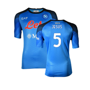 Napoli 2022-23 Home Shirt (S) (Excellent) (Jesus 5)_0