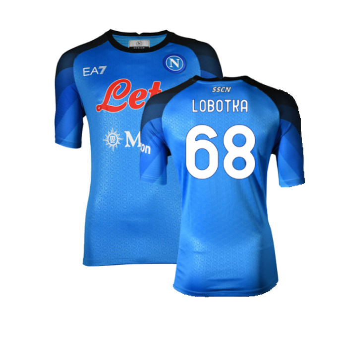 Napoli 2022-23 Home Shirt (S) (Very Good) (Lobotka 68)