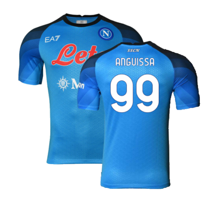 Napoli 2022-23 Player Issue Home Shirt (S) (Excellent) (Anguissa 99)