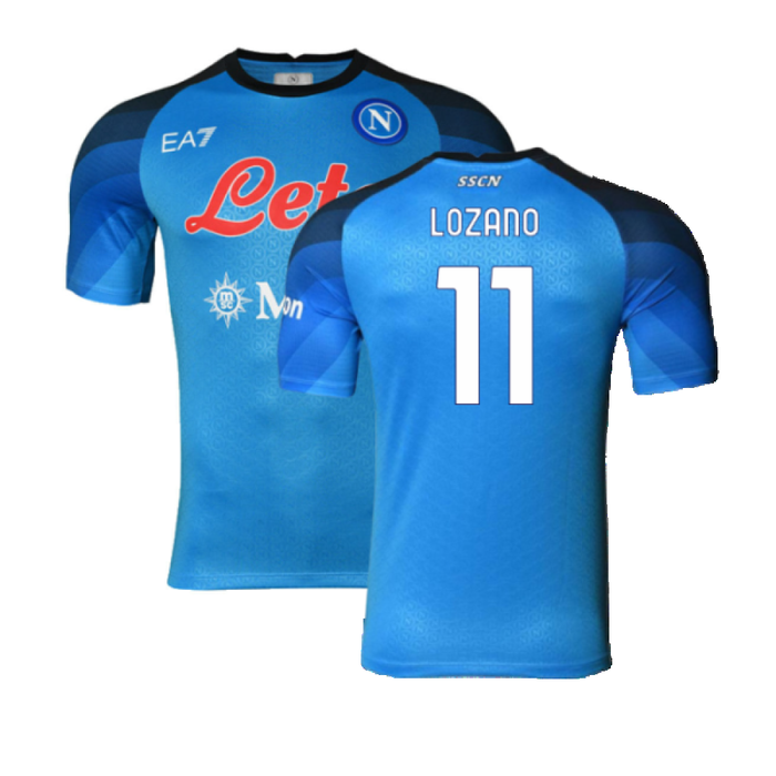 Napoli 2022-23 Player Issue Home Shirt (S) (Excellent) (Lozano 11)