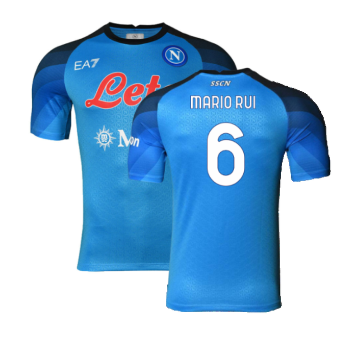 Napoli 2022-23 Player Issue Home Shirt (XL) (Good) (Mario Rui 6)