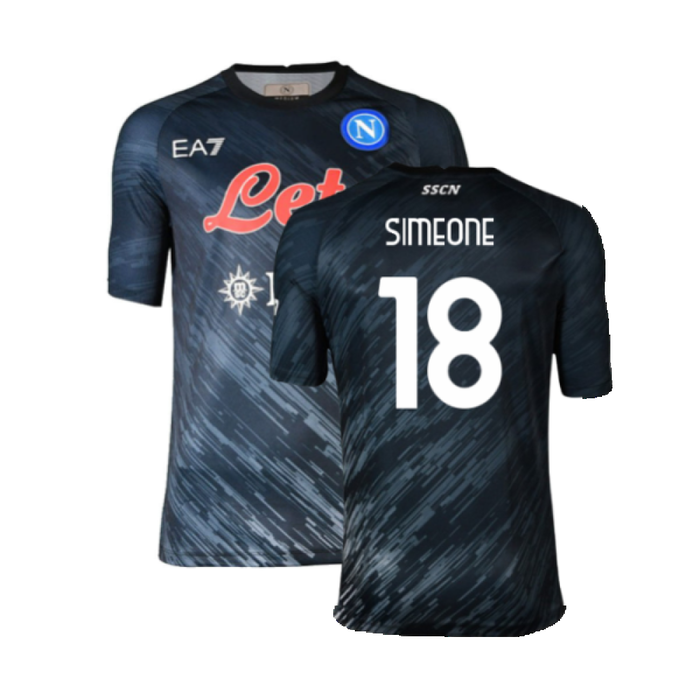 Napoli 2022-23 Third Shirt (L) (Good) (Simeone 18)