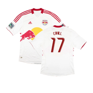 New York Red Bulls 2012 Home Shirt (M) (Very Good) (Cahill 17)_0