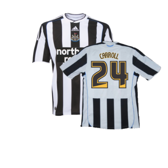 Newcastle United 2009-10 Home Shirt (S) (Excellent) (Carroll 24)