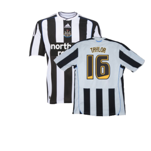 Newcastle United 2009-10 Home Shirt (S) (Excellent) (Taylor 16)_0