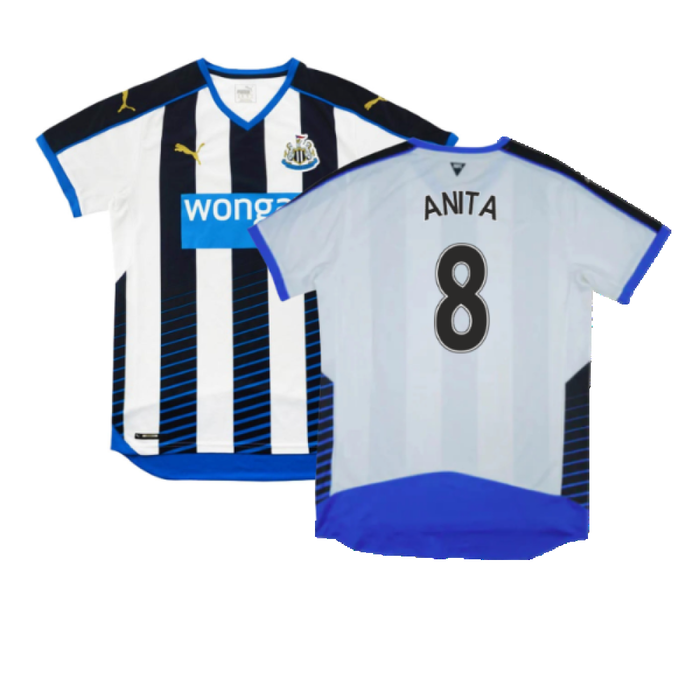 Newcastle United 2015-16 Home Shirt (S) (Excellent) (Anita 8)