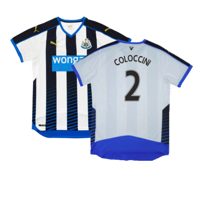 Newcastle United 2015-16 Home Shirt (S) (Excellent) (Coloccini 2)