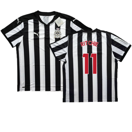 Newcastle United 2017-18 Home Shirt (Sponserless) (XL) (BNWT) (Ritchie 11)_0