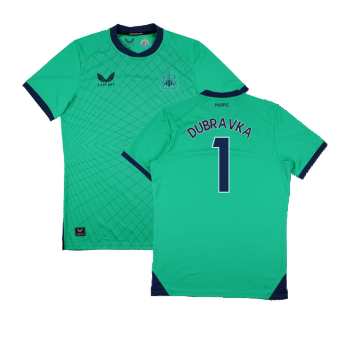 Newcastle United 2021-22 GK Third Shirt (Sponsorless) (M) (Mint) (Dubravka 1)