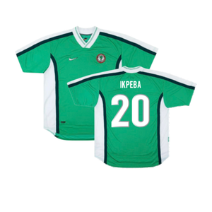 Nigeria 1998-1999 Home Shirt (Excellent) (Ikpeba 20)_0