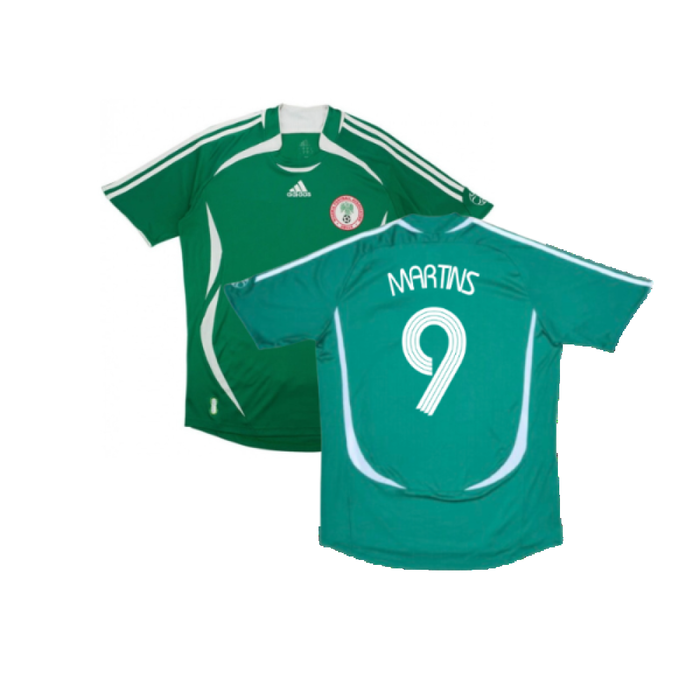 Nigeria 2006-08 Home Shirt (Very Good) (Martins 9)