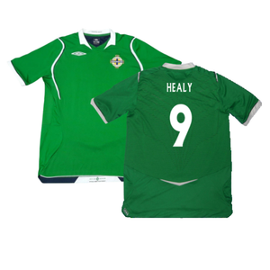 Northern Ireland 2008-09 Home Shirt (L) (Very Good) (Healy 9)_0